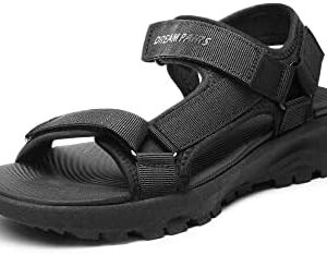 DREAM PAIRS Womens Sandals, Light Weight Hiking Sandals for Women, Comfortable Athletic Quick-Drying Walking Water Sandals With Hook And Loop Straps And Soft Insole For Beach Vacation Adventure