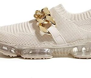 LUCKY STEP Women Air Cushion Fashion Sneakers Breathable Casual Comfortable Lightweight Walking Shoes