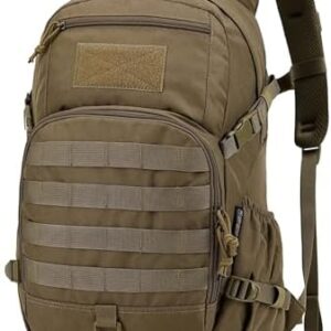 Mardingtop Small Tactical Backpack,Molle Hiking Backpack for Backpacking,Cycling and Biking,25L Backpack