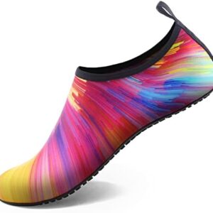 Homitem Water Shoes for Women Men Aqua Socks Swim Beach Pool River Slip-On Barefoot Quick-Dry Vacation Cruise Essentials Accessories for Yoga Kayak Sports